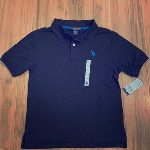 Polo Shirt for Boys. Grey